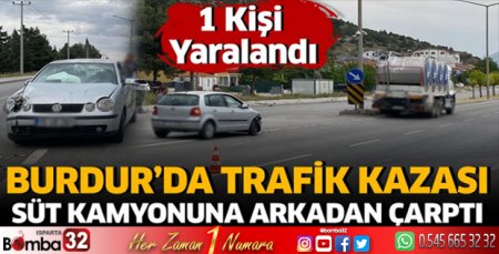 Burdur'da Trafik Kazası