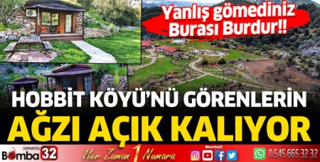 Burdur'da Yeni Bir Turizm Alternatifi: Milyos Hobbit Hotel
