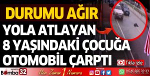 Burdur'da yürekleri ağza getiren kaza