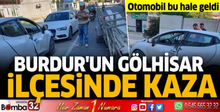 Burdur'un Gölhisar ilçesinde kaza