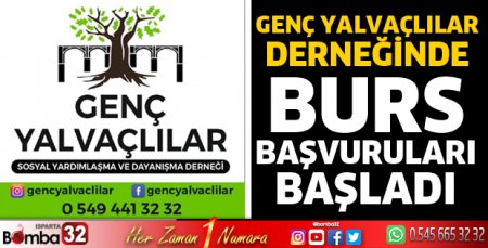 Burs başvuruları başladı