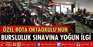 BURSLULUK SINAVINA YOĞUN İLGİ