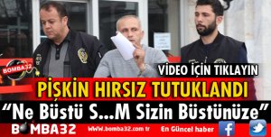 BÜST HIRSIZLIĞI ŞÜPHELİSİ TUTUKLANDI