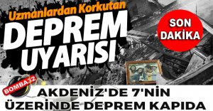 Büyük depremin habercisi mi?