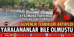BÜYÜK TEHLİKE SAÇIYORDU ÖNLEM ALINDI