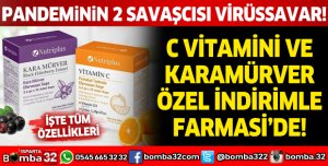 C vitamini ve Karamürver özel indirimle Farmasi'de!
