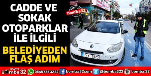 CADDE OTOPARKLARI İÇİN YASAL KALKAN