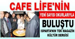 Cafe Life'nin yeni sayısı okurlarıyla buluştu