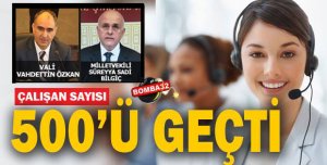ÇAĞRI MERKEZİ HER GEÇEN GÜN BÜYÜYOR