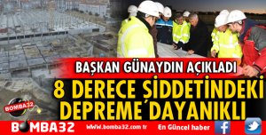 ÇALIŞMA HIZIMIZ İYİ GİDİYOR