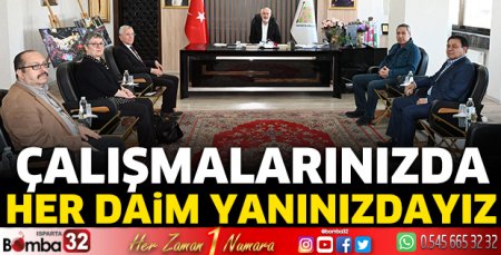 Çalışmalarınızda her daim yanınızdayız