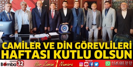 Camiler ve Din Görevlileri Haftası Kutlu Olsun