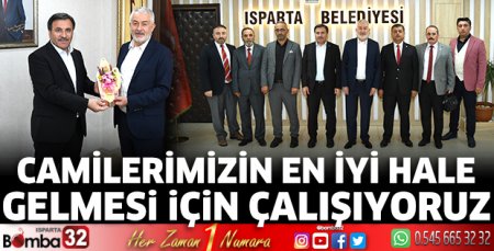 Camilerimizin en iyi hale gelmesi için çalışıyoruz