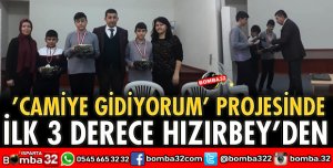 CAMİYE GİDİYORUM PROJESİNDE İLK 3 HIZIRBEY'DEN