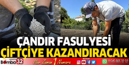 Çandır Fasulyesi çiftçiye kazandıracak