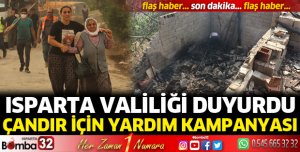 Çandır için yardım kampanyası başlatıldı