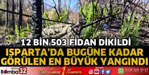 Çandır’da 12 Bin 503 Fidan Toprakla Buluştu