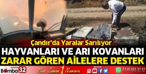 Çandır'da yaralar sarılıyor