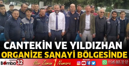 Cantekin ile Yıldızhan OSB'de
