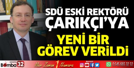 Çarıkçı'ya YÖK üyeliği görevi verildi