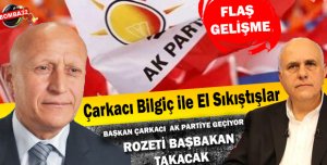 Çarkacı Bilgiç ile El Sıkıştı