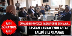 ÇARKACI: GECİKMİŞ BİR ZİYARETTİR 