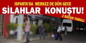 ÇARŞI MERKEZDE SİLAHLA YARALANMA !