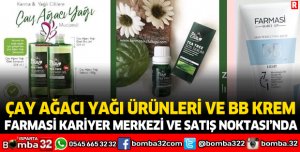 Çay ağacı yağı ürünleri ve BB krem Farmasi'de