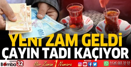 Çay fiyatlarına yeni zam geldi