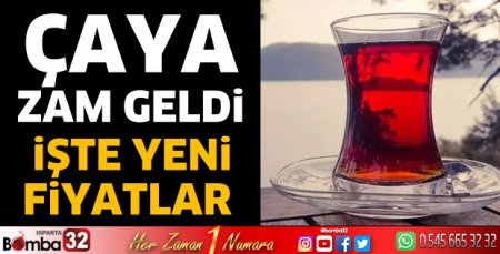 Çaya zam geldi