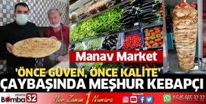 Çaybaşı Kebap Salonu ve Manav Market sizlerin hizmetinde
