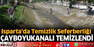 Çayboyukanalı temizlendi