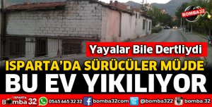 ÇAYBOYUNDAKİ O EV YIKILIYOR