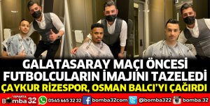 Çaykur Rizesporlu futbolcuların imajını tazeledi
