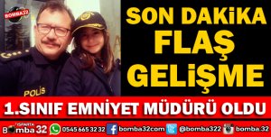 CENGİZ SAĞLAM 1.SINIF EMNİYET MÜDÜRÜ OLDU