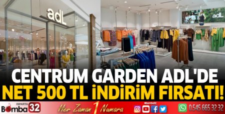 Centrum Garden adL'de Net 500 TL İndirim Fırsatı! 