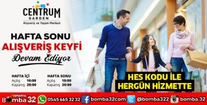 Centrum Garden haftanın hergünü açık
