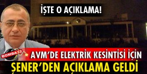 CENTRUM GARDEN'DAN ELEKTRİK KESİNTİSİ AÇIKLAMASI