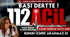 CEP TELEFONLARINI 112'DE DENİYORLAR