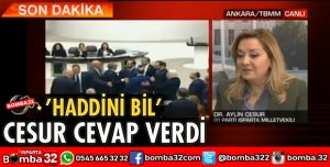 CESUR CEVAP VERDİ