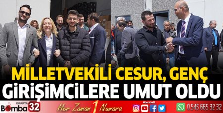Cesur, Sav Organize Sanayi Bölgesini ziyaret etti