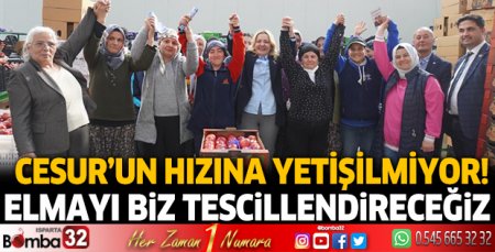 Cesur’un hızına yetişilmiyor!