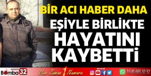 Cevher çiftinden acı haber