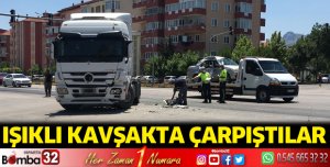 Çevre yolunda Trafik Kazası 2 Yaralı