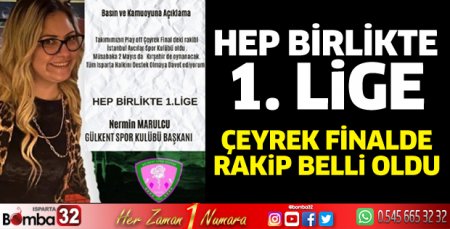 Çeyrek final rakibi belli oldu