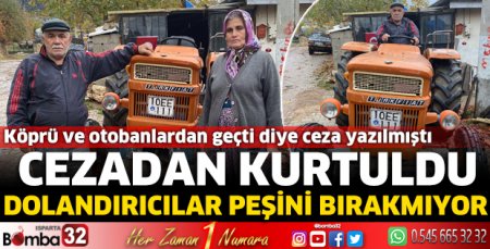 Cezadan Kurtuldu dolandırıcılar peşini bırakmıyor