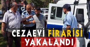 Cezaevi Firarisini  Polis Yakaladı!