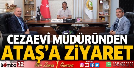 Cezaevi Müdüründen Ataş'a ziyaret