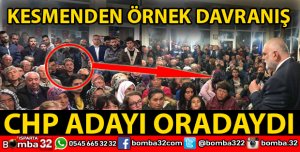 CHP ADAYINDAN GÖRÜLMEMİŞ DAVRANIŞ
