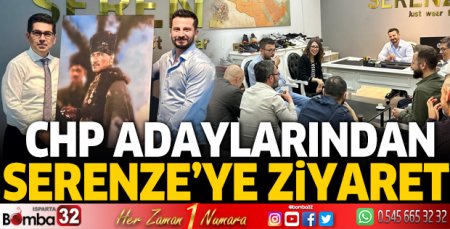 CHP adaylarından Serenze’ye ziyaret